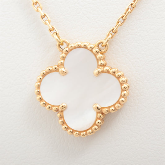 Van Cleef & Arpels Vintage Alhambra Mother of Pearl MOP Necklace - photo 2
