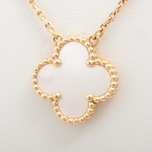 Van Cleef & Arpels Vintage Alhambra Mother of Pearl MOP Necklace - photo 1