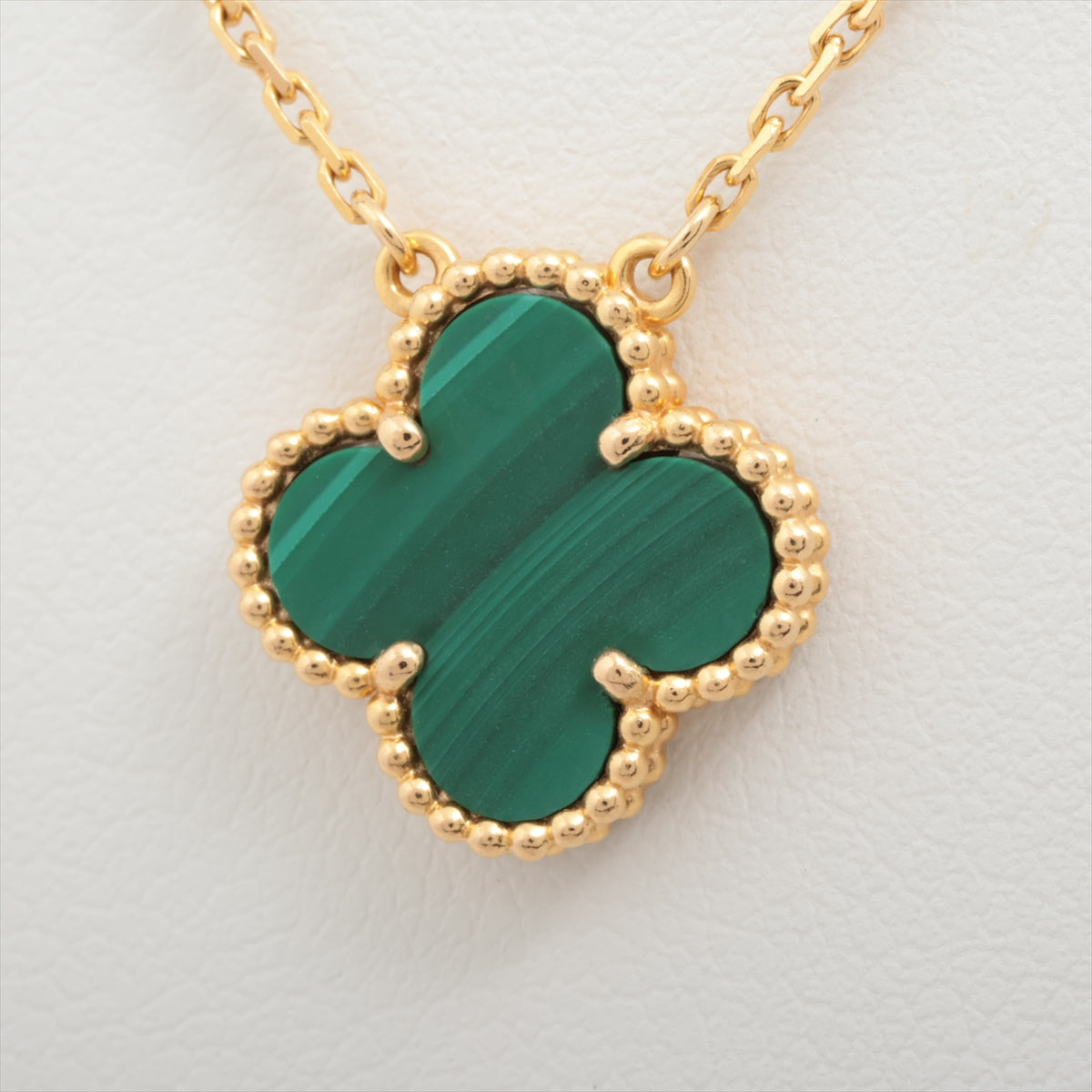 Van Cleef & Arpels Vintage Alhambra Malachite Necklace 2021 - photo 2