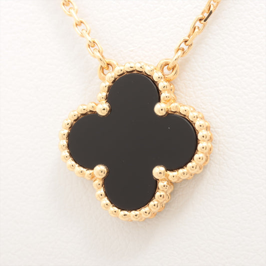 Van Cleef & Arpels Vintage Alhambra Onyx Necklace - photo 2