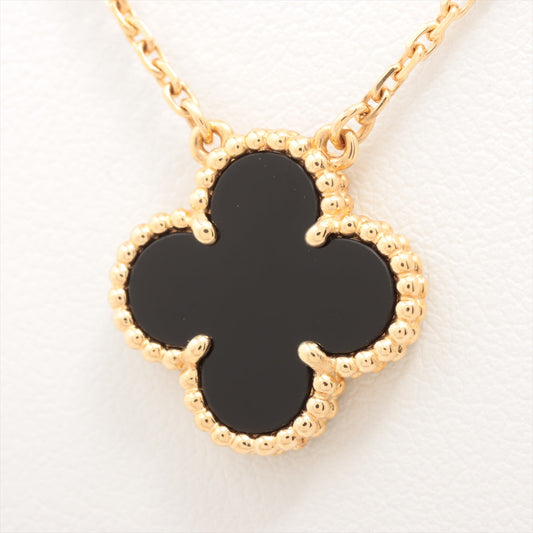 Van Cleef & Arpels Vintage Alhambra Onyx Necklace - photo 1