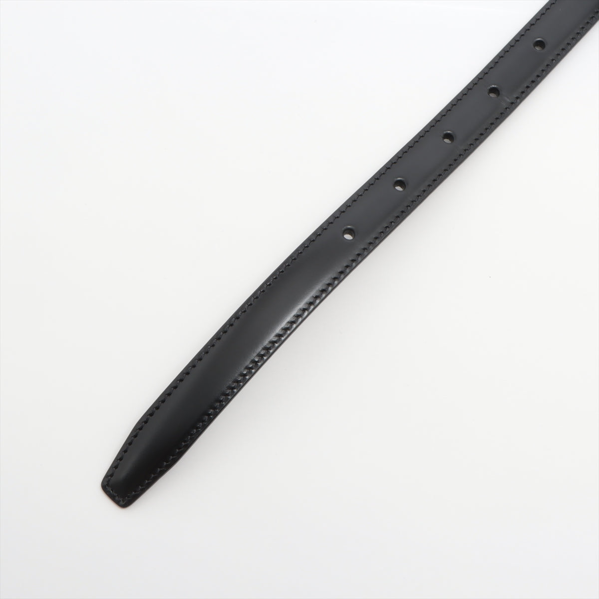 Celine Triomphe Black Leather Belt 75cm - photo 4