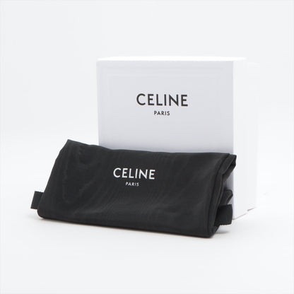 Celine Triomphe Black Leather Belt 75cm - photo 6