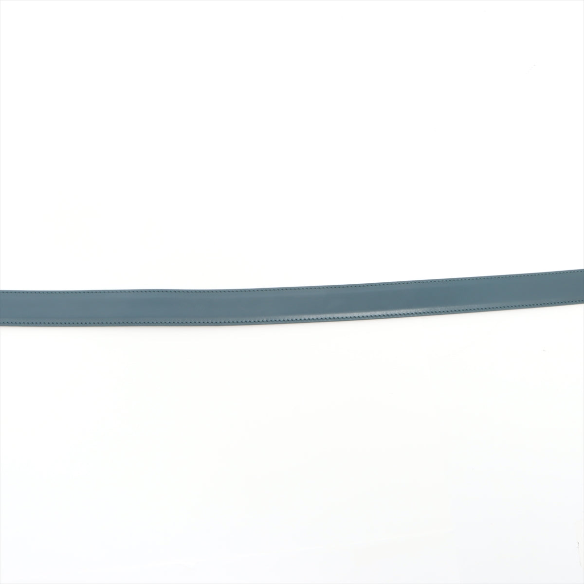 Celine Triomphe Blue Leather Belt 75cm - photo 5