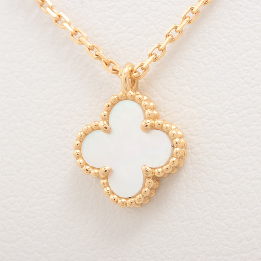 Van Cleef & Arpels Sweet Alhambra Mother of Pearl MOP Necklace - photo 2