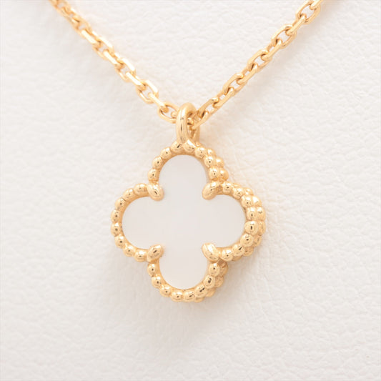 Van Cleef & Arpels Sweet Alhambra Mother of Pearl MOP Necklace - photo 1
