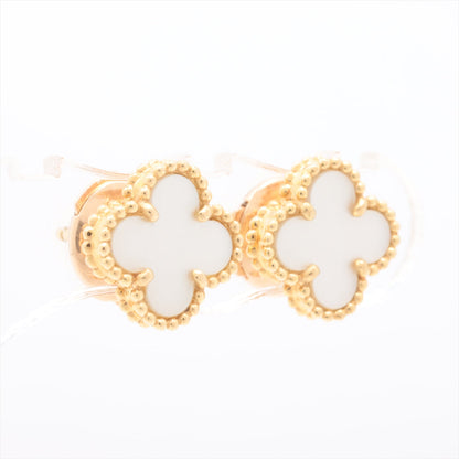 Van Cleef & Arpels Sweet Alhambra Mother of Pearl MOP Earrings - photo 2