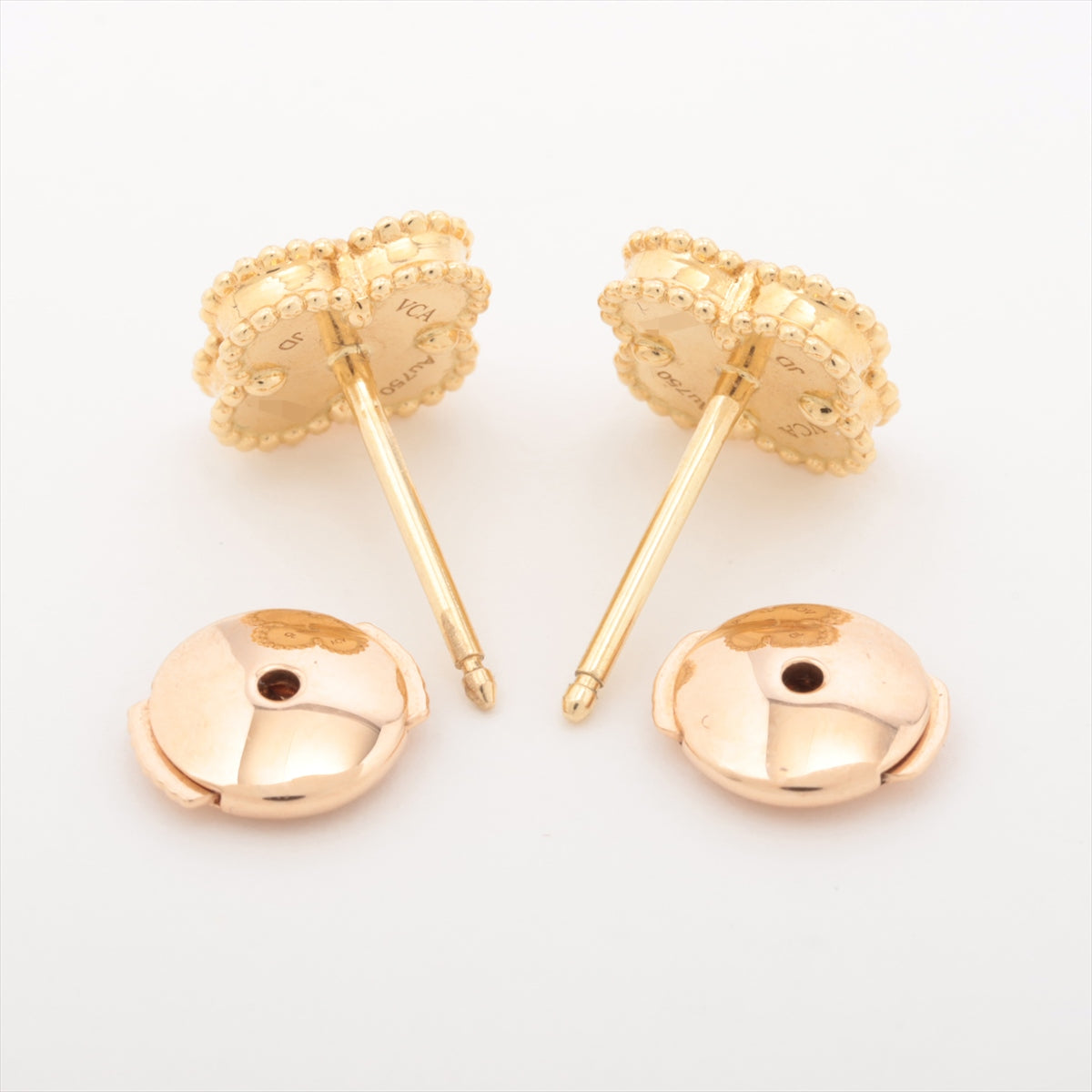 Van Cleef & Arpels Sweet Alhambra Mother of Pearl MOP Earrings - photo 4