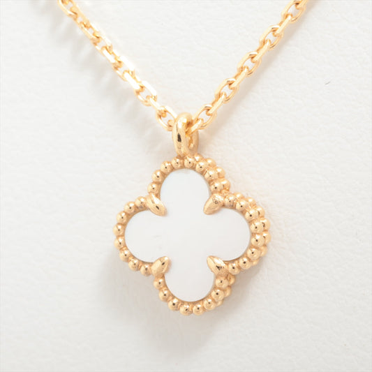 Van Cleef & Arpels Sweet Alhambra Mother of Pearl MOP Necklace - photo 2