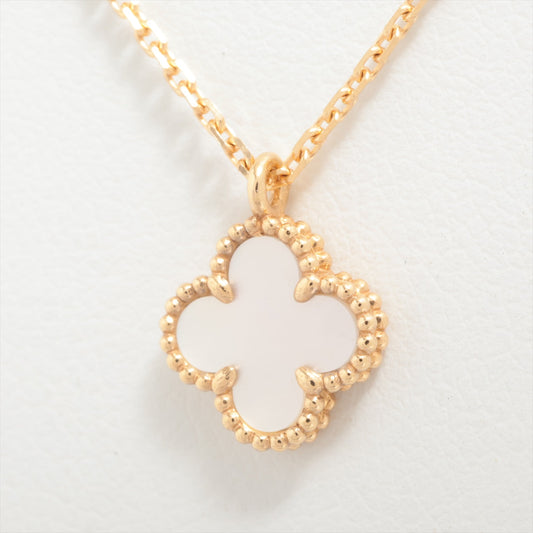 Van Cleef & Arpels Sweet Alhambra Mother of Pearl MOP Necklace - photo 1