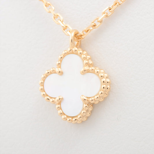Van Cleef & Arpels Sweet Alhambra Mother of Pearl MOP Necklace - photo 2