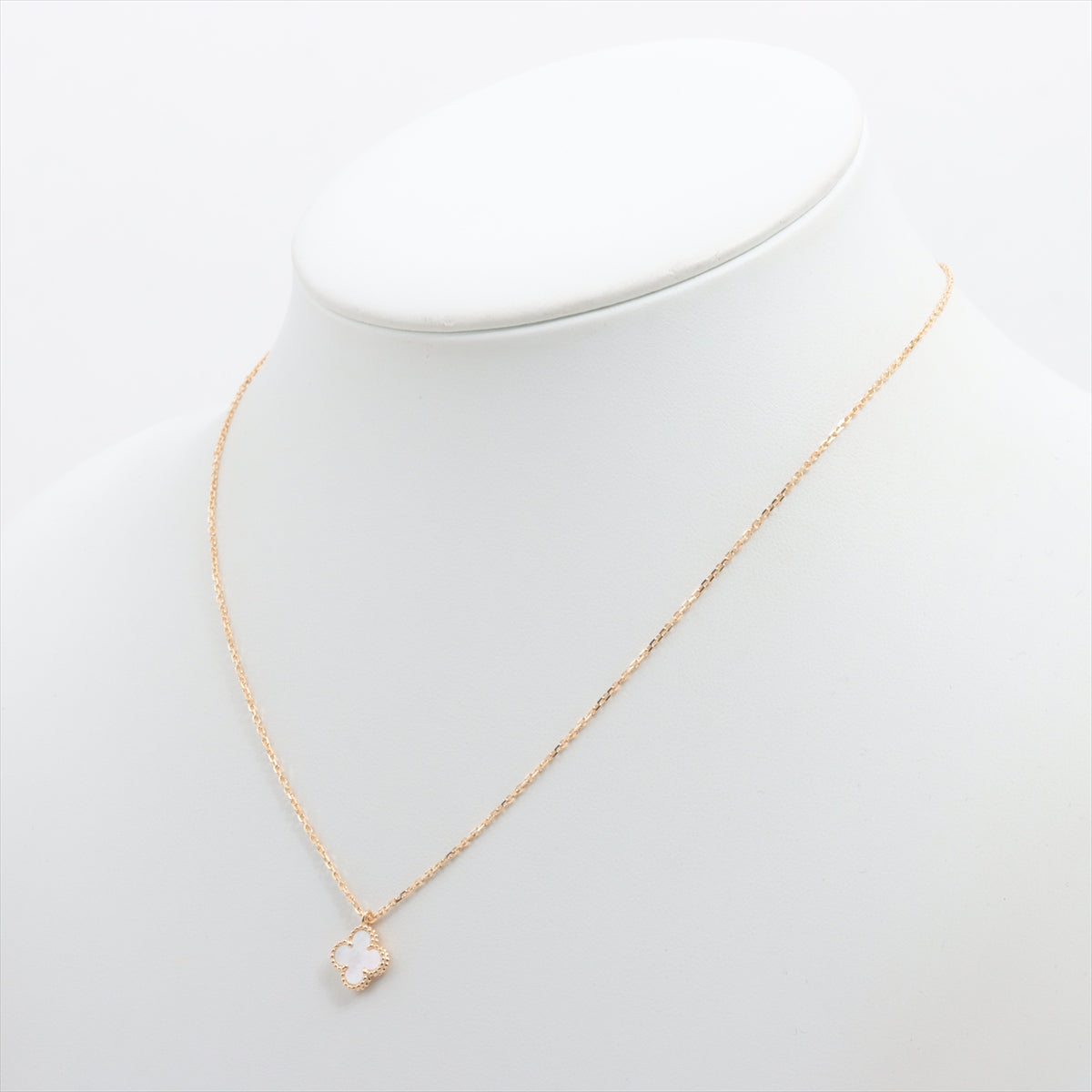 Van Cleef & Arpels Sweet Alhambra Mother of Pearl MOP Necklace - photo 3
