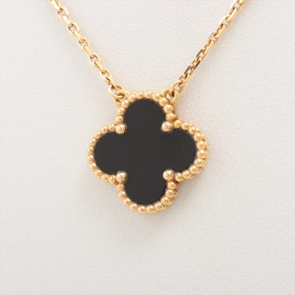 Van Cleef & Arpels Vintage Alhambra Onyx Necklace - photo 3