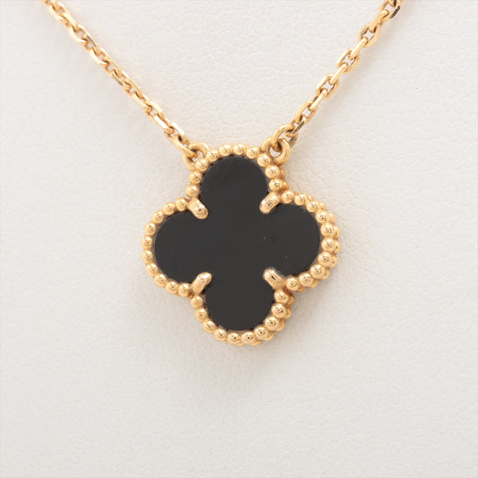 Van Cleef & Arpels Vintage Alhambra Onyx Necklace - photo 2