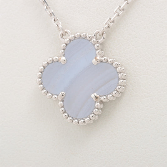 Van Cleef & Arpels Vintage Alhambra Chalcedony Necklace - March 2024 - photo 2