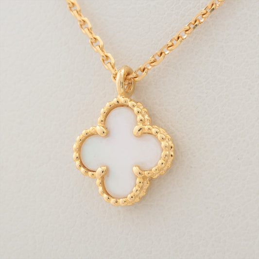 Van Cleef & Arpels Sweet Alhambra Mother of Pearl MOP Necklace - photo 2