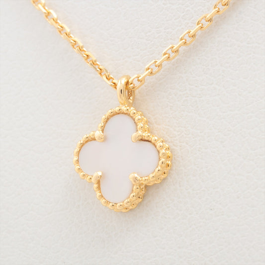 Van Cleef & Arpels Sweet Alhambra Mother of Pearl MOP Necklace - photo 1