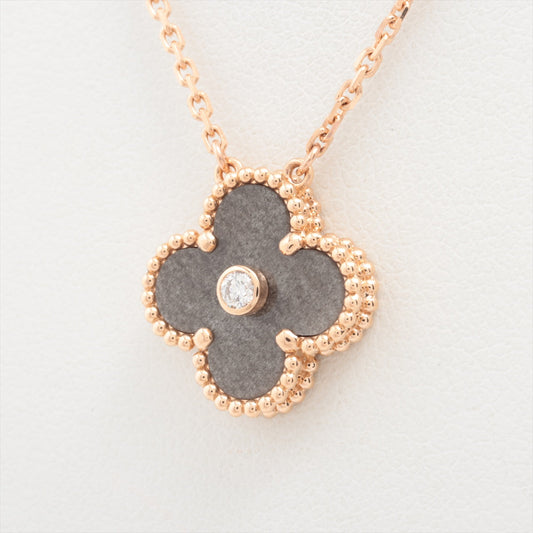 Van Cleef & Arpels Vintage Alhambra Obsidian Holiday 2023 Diamond Necklace - Oct 2023 - photo 1