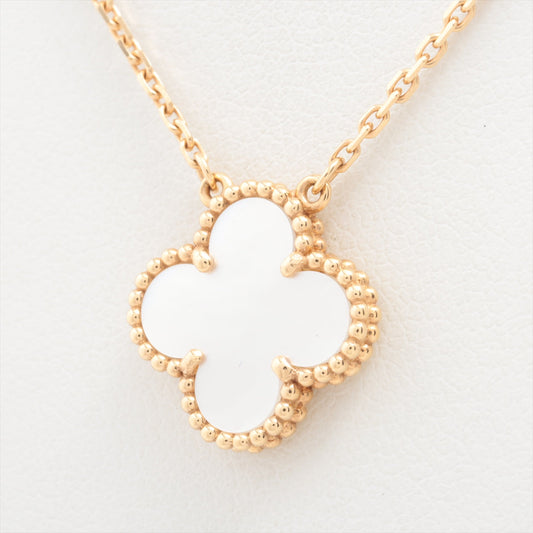 Van Cleef & Arpels Vintage Alhambra Mother of Pearls MOP Necklace - 2023 - photo 2