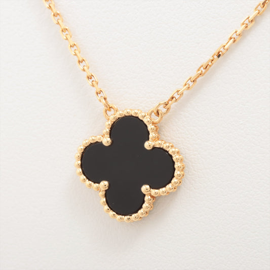 Van Cleef & Arpels Vintage Alhambra Onyx Necklace - photo 1
