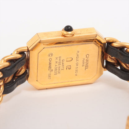 Chanel Premier M Black Gold Watch - photo 7