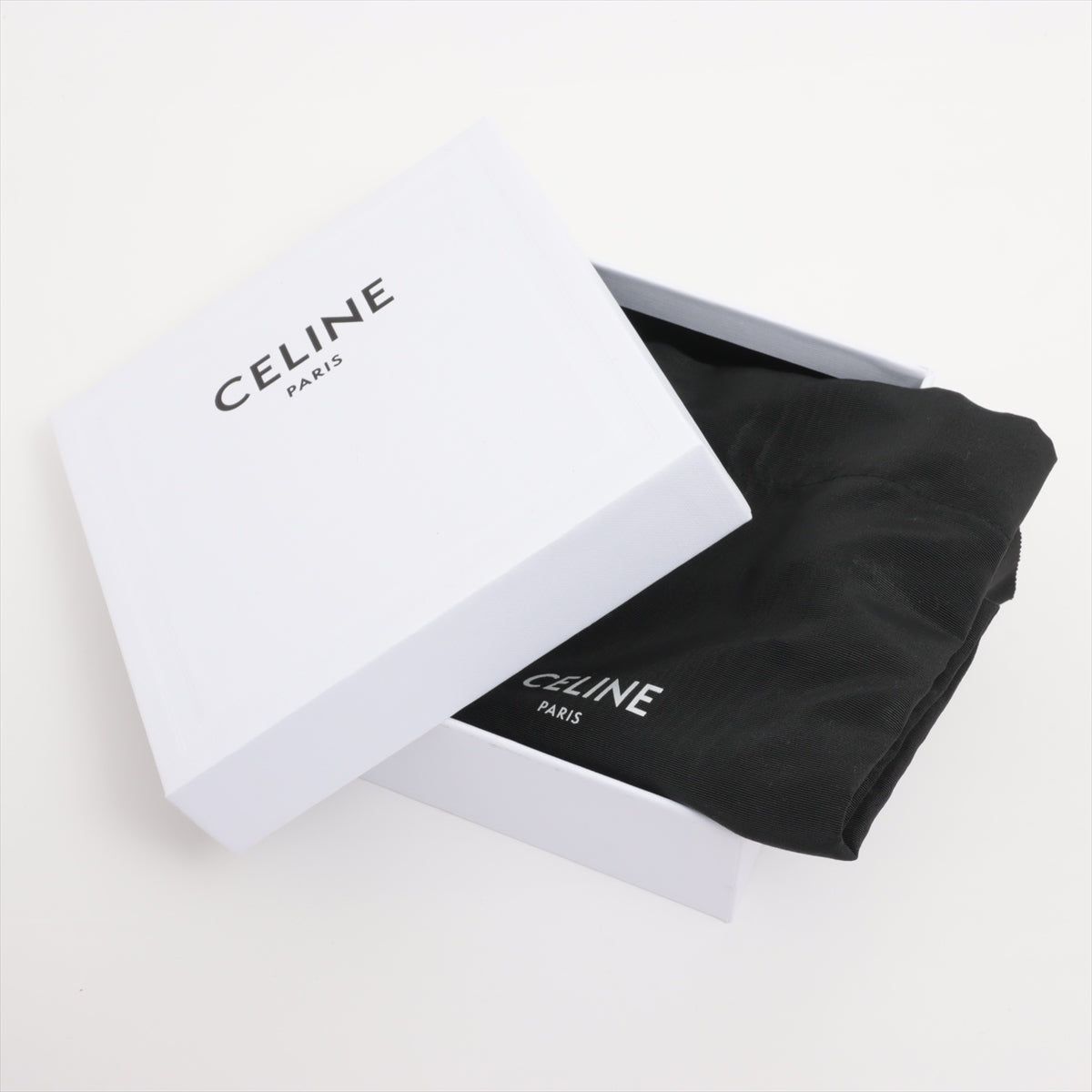 Celine Medium Triomphe Black Leather Belt Size 70 - photo 7