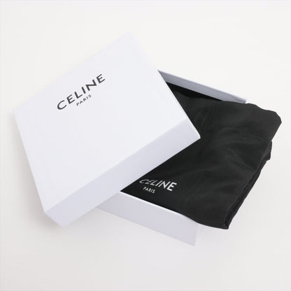 Celine Medium Triomphe Black Leather Belt Size 70 - photo 7