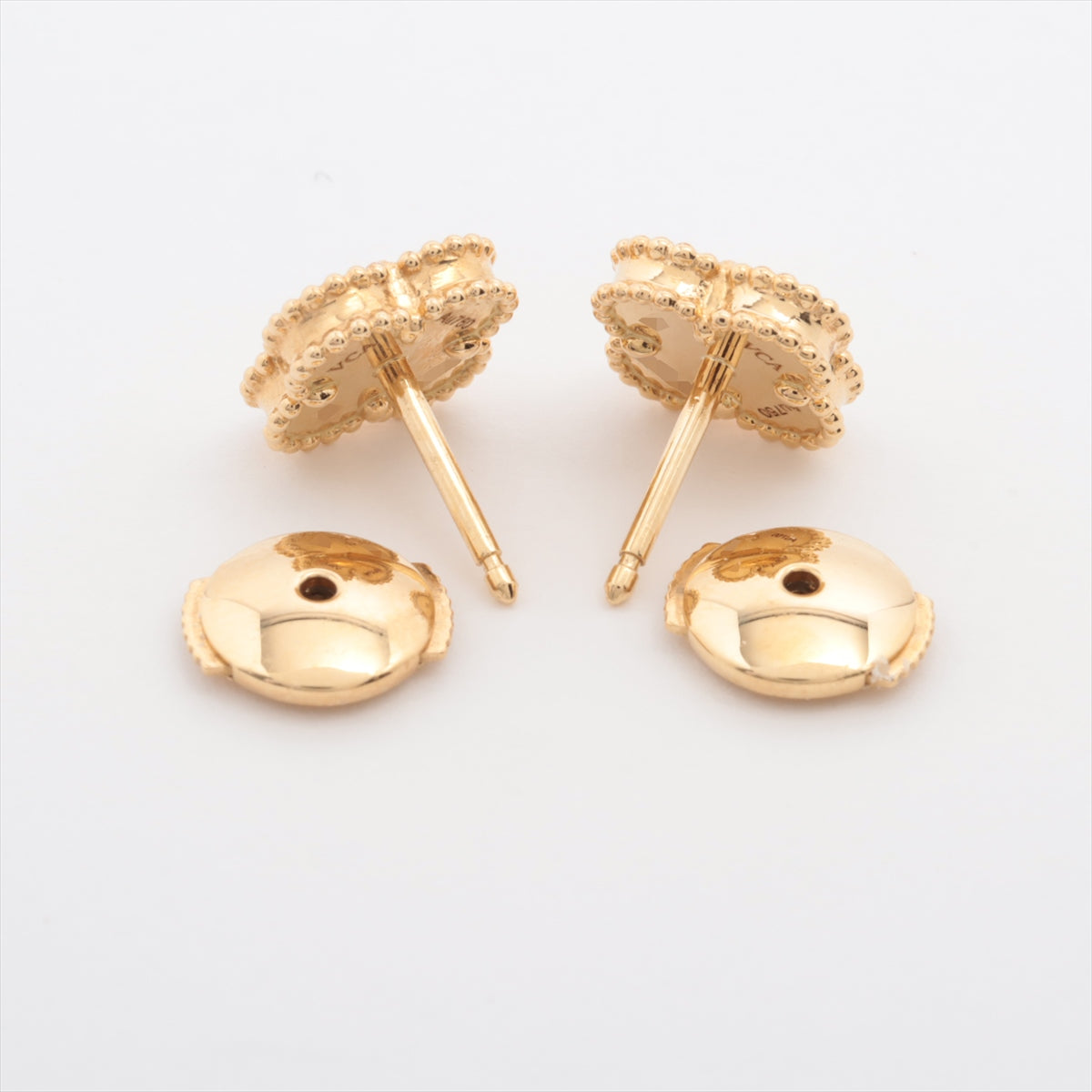 Van Cleef & Arpels Sweet Alhambra Mother of Pearl Piercing Earrings - photo 4