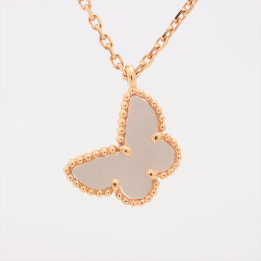 Van Cleef & Arpels Sweet Alhambra Butterfly Papillon Mother of Pearls MOP Necklace - photo 2
