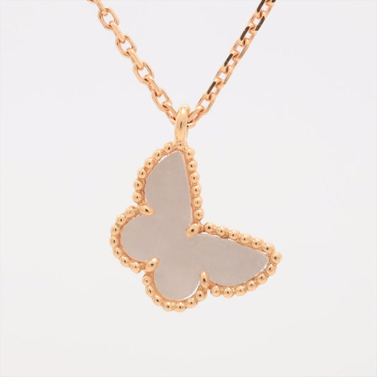 Van Cleef & Arpels Sweet Alhambra Butterfly Papillon Mother of Pearls MOP Necklace - photo 1
