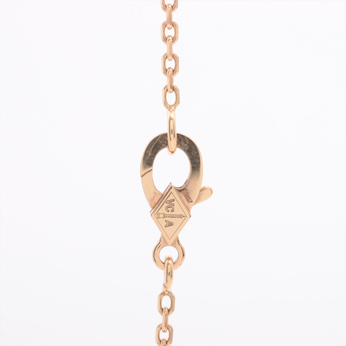Van Cleef & Arpels Vintage Alhambra Carnelian Necklace- April 2024 - photo 5