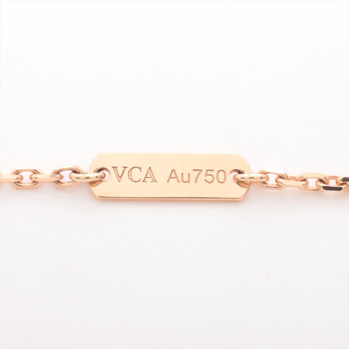 Van Cleef & Arpels Vintage Alhambra Carnelian Necklace- April 2024 - photo 4