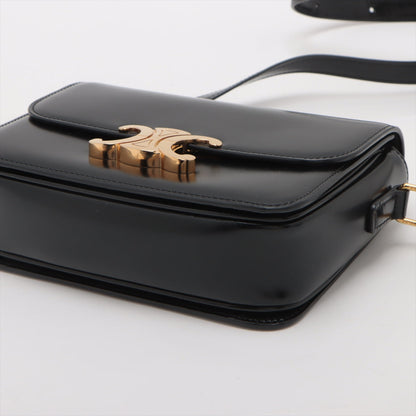 Celine Triomphe Teen Black Crossbody Bag - photo 8