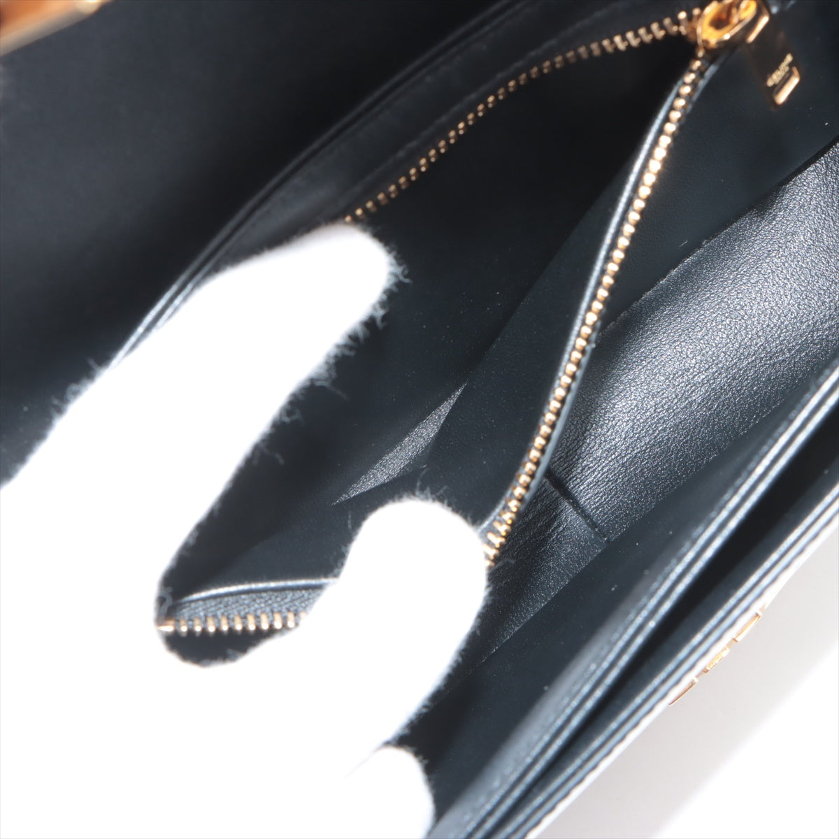 Celine Triomphe Teen Black Crossbody Bag - photo 4