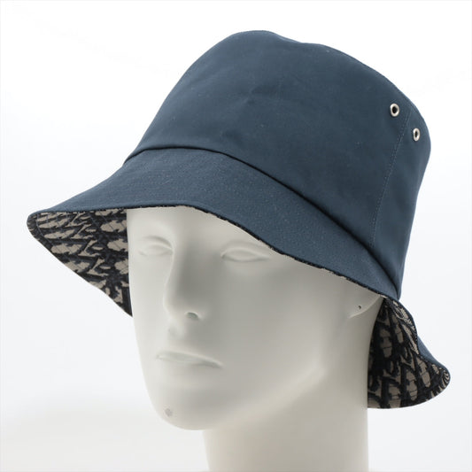 Dior Oblique Blue Bucket Hat Size 54 - photo 1