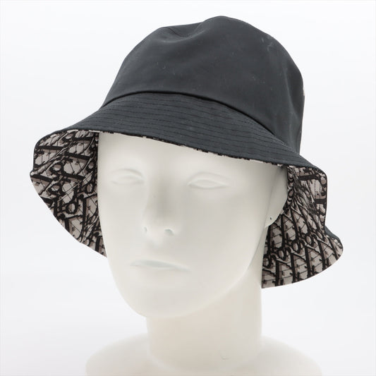 Dior Reversible Oblique Black Bucket Hat Size 57 - photo 1