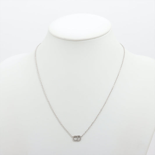 Dior Clair D Lune Silver Rhinestone Necklace Costume Jewellery - photo 2