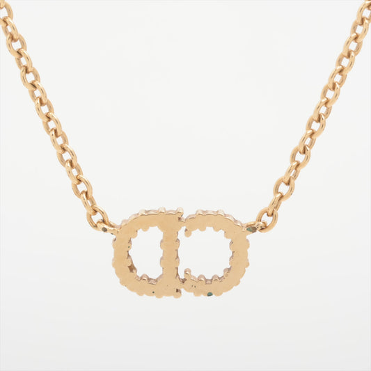 Christian Dior Clair D Lune CD Gold Rhinestone Necklace Costume Jewellery - photo 2