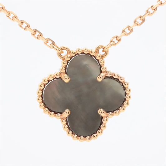 Van Cleef & Arpels Vintage Alhambra Grey mother of pearl Necklace 2020 - photo 1