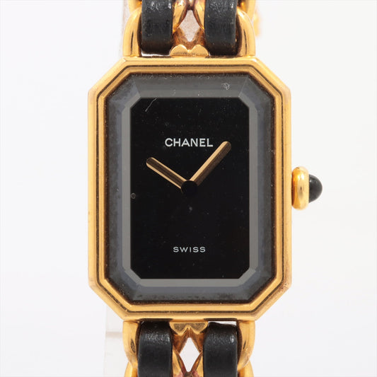 Chanel Premiere M Gold Black Watch - photo 1