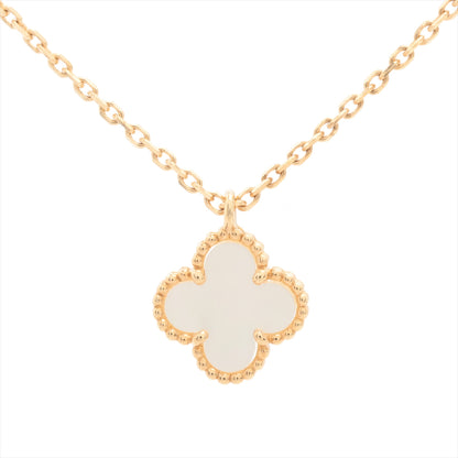 Van Cleef & Arpels Sweet Alhambra White Mother Of Pearl MOP Necklace 2023 - photo 2