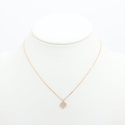 Van Cleef & Arpels Sweet Alhambra White Mother Of Pearl MOP Necklace 2023 - photo 3