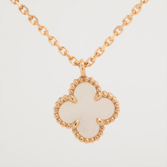 Van Cleef & Arpels Sweet Alhambra Mother of Pearl MOP Necklace - photo 1