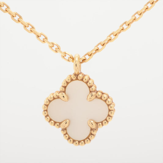 Van Cleef & Arpels Sweet Alhambra Mother of Pearl MOP Necklace - photo 2