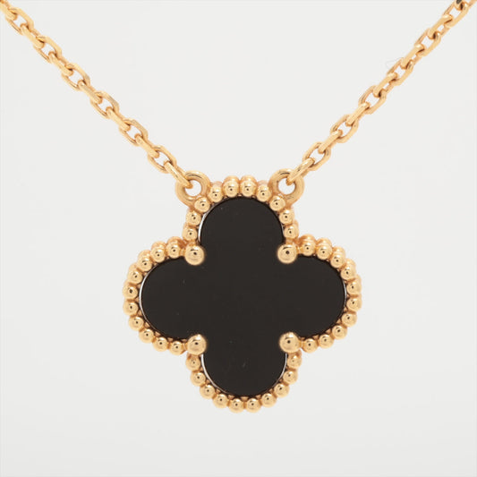 Van Cleef & Arpels Vintage Alhambra Onyx Necklace - photo 2