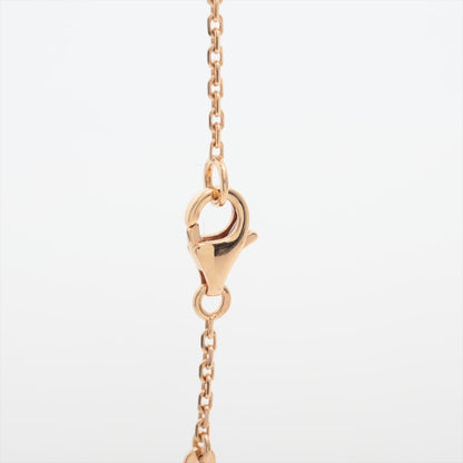 Van Cleef & Arpels Vintage Alhambra 2014 Limited Edition Holiday Grey Mother Of Pearl Diamond Necklace - photo 5