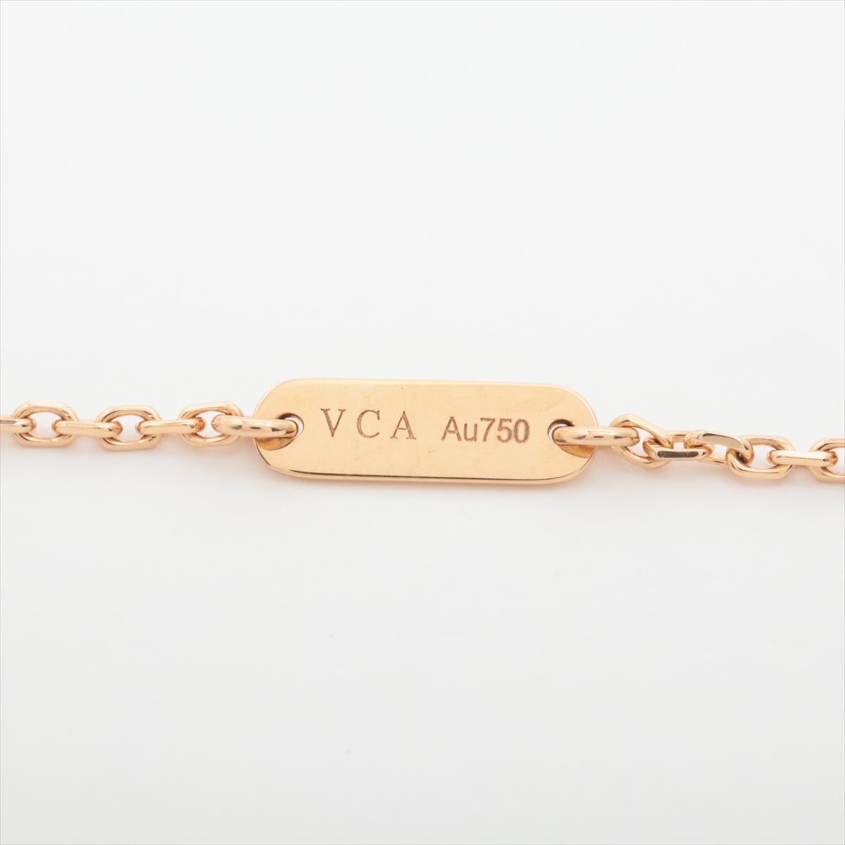 Van Cleef & Arpels Vintage Alhambra 2014 Limited Edition Holiday Grey Mother Of Pearl Diamond Necklace - photo 4