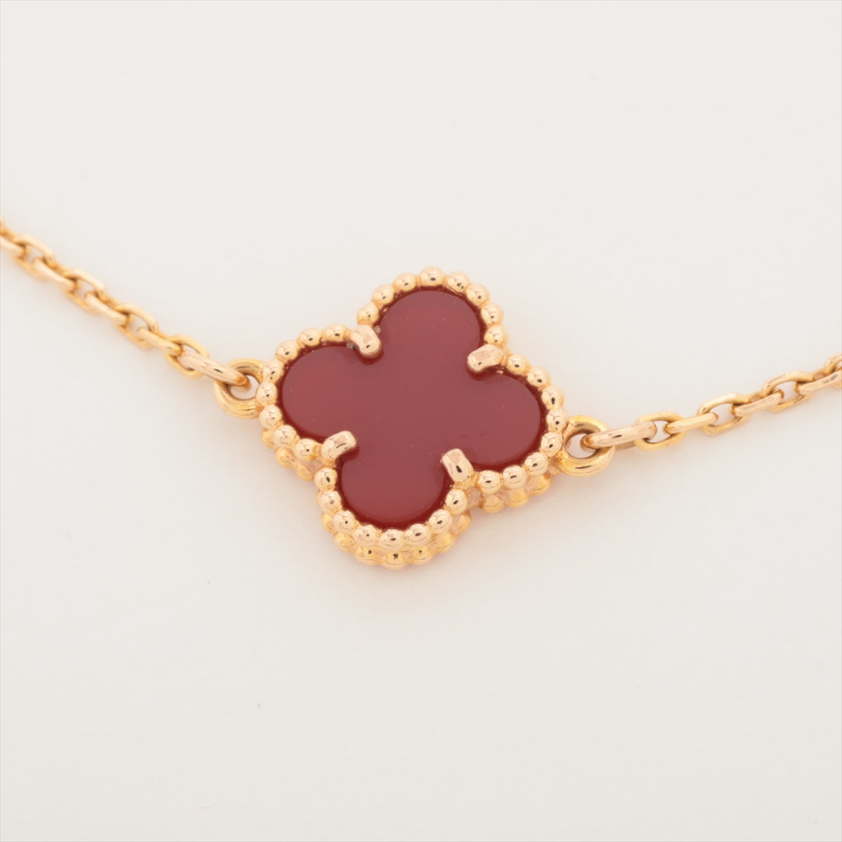 Van Cleef & Arpels Sweet Alhambra Carnelian Bracelet - photo 3