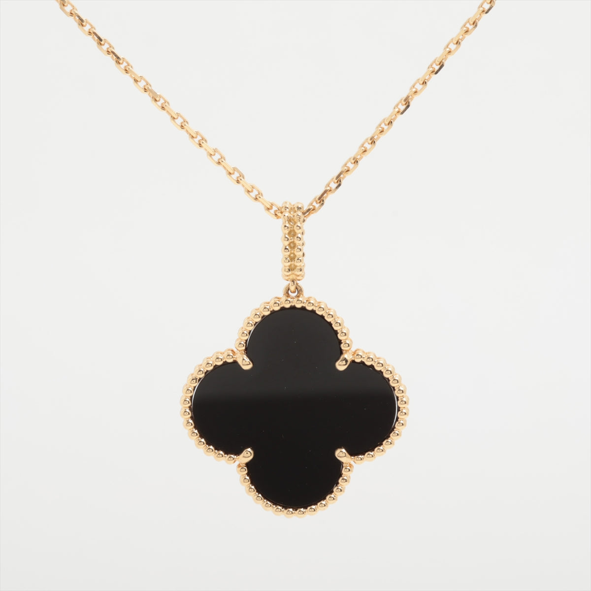 Van Cleef & Arpels Magic Alhambra Onyx Necklace - photo 2