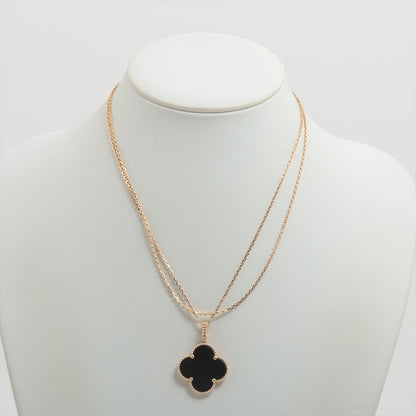 Van Cleef & Arpels Magic Alhambra Onyx Necklace - photo 5